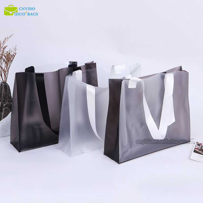 Bolsa de compras con asa de PVC